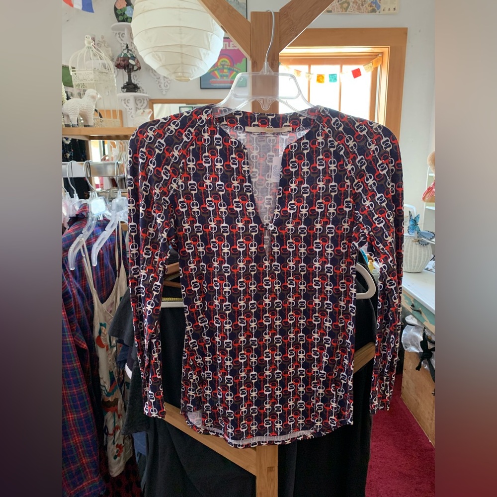 Italian boutique blouse with balloon sleeve